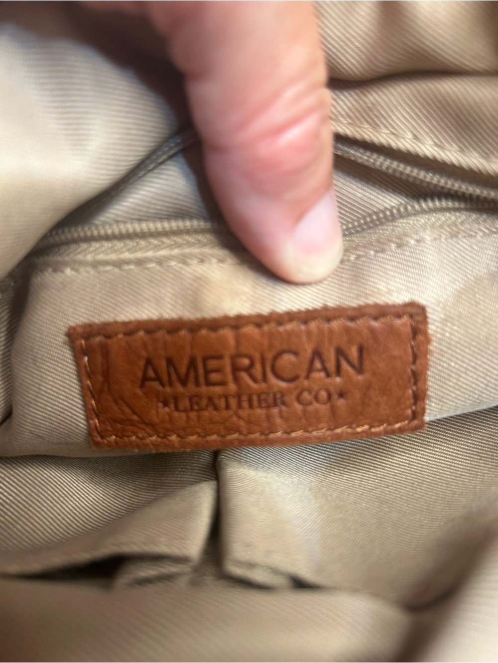 Classic Brown Leather Satchel Handbag - Picture 6 of 10